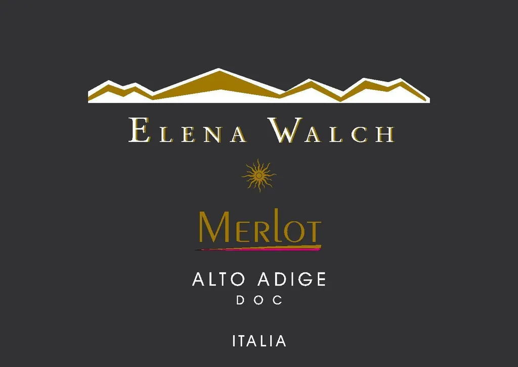 Alto Adige Merlot Bottle