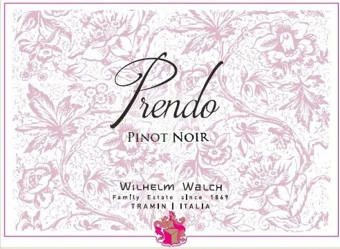 Prendo Pinot Noir Bottle