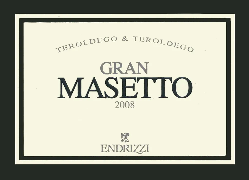 Vigneti delle Dolomiti Gran Masetto Teroldego & Teroldego Bottle