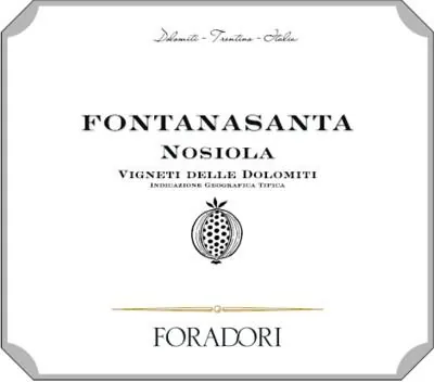 Fontanasanta Nosiola Bottle