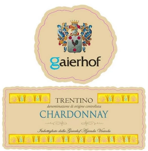 Trentino Chardonnay Bottle