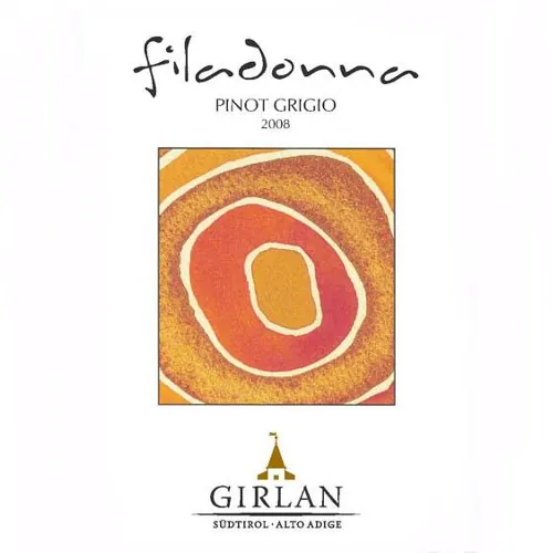 Filadonna Pinot Grigio Bottle