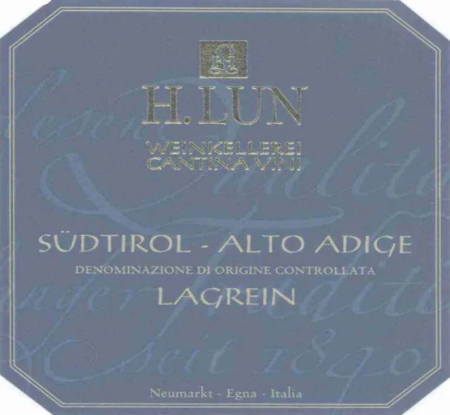 Alto Adige Lagrein Bottle