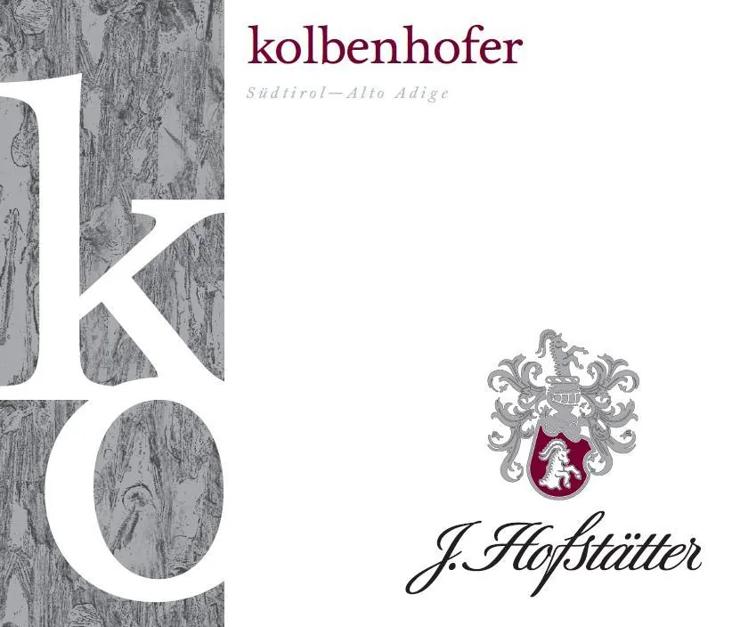 Alto Adige Kolbenhof Bottle