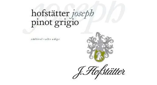 Alto Adige Joseph Pinot Grigio Bottle