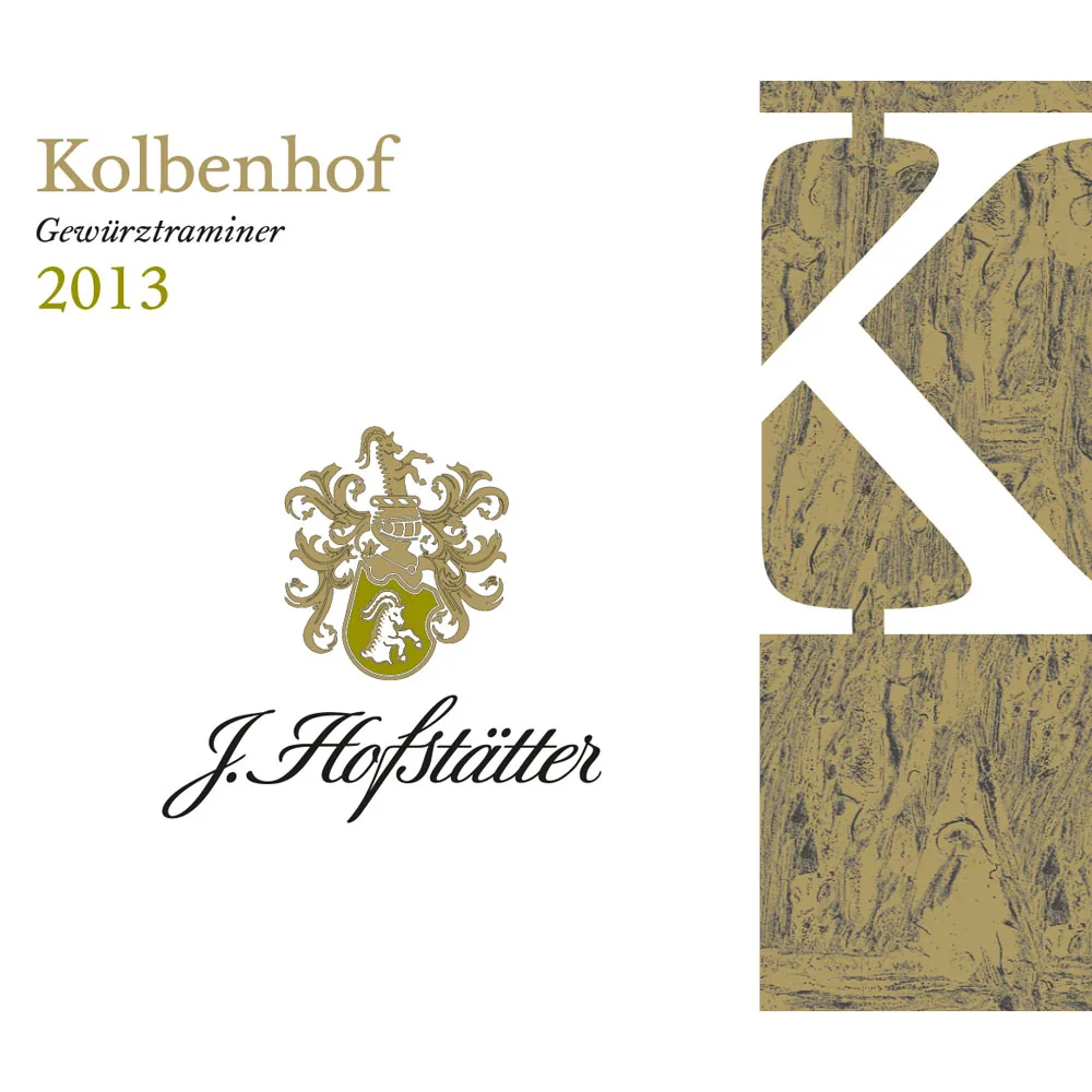 Kolbenhof Gewurztraminer Bottle