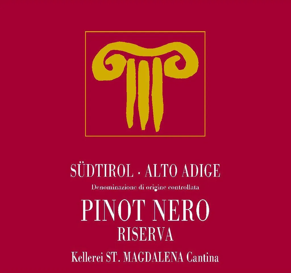 Alto Adige Riserva Pinot Nero Bottle