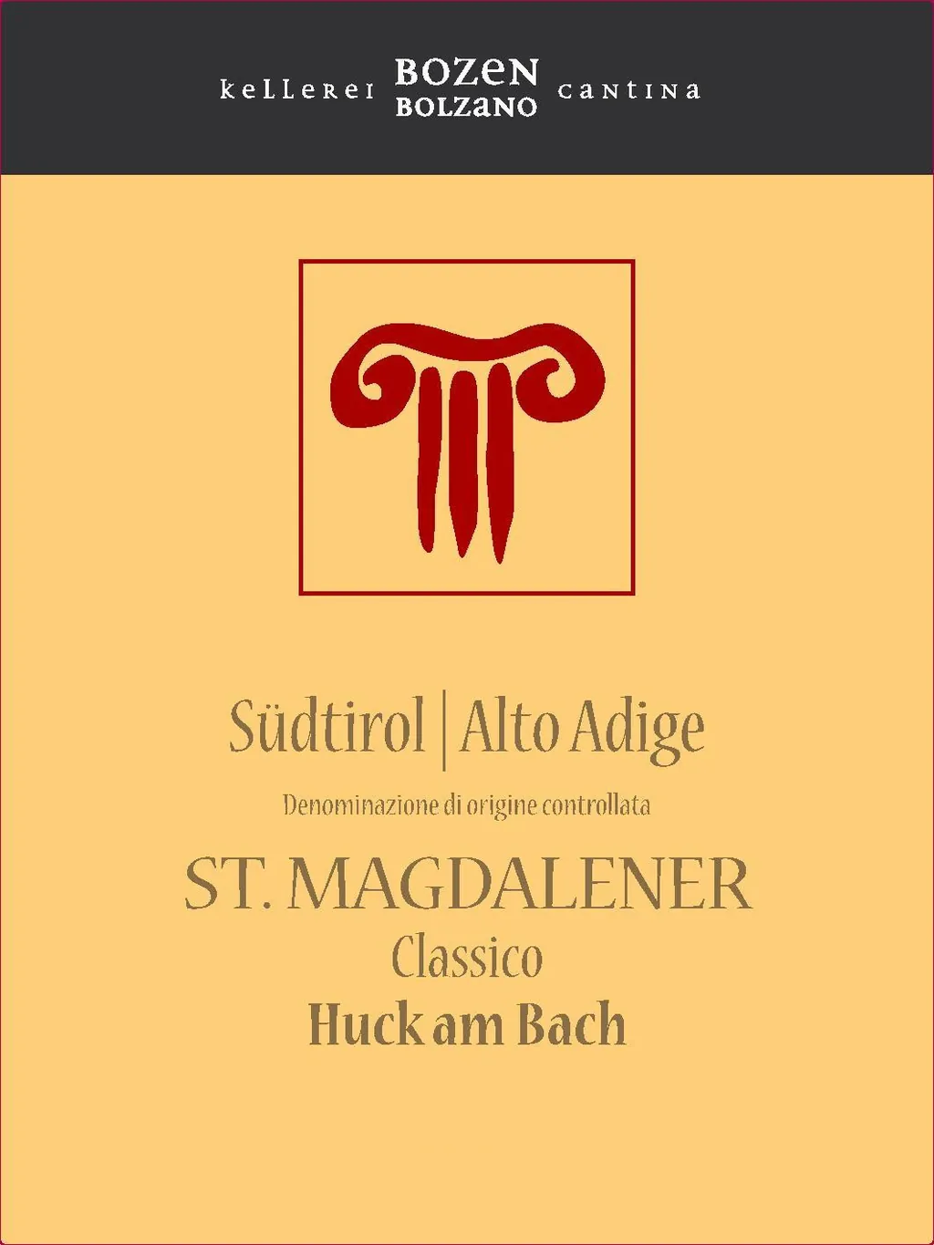 Alto Adige St. Magdalener Huck Am Bach Classico Bottle