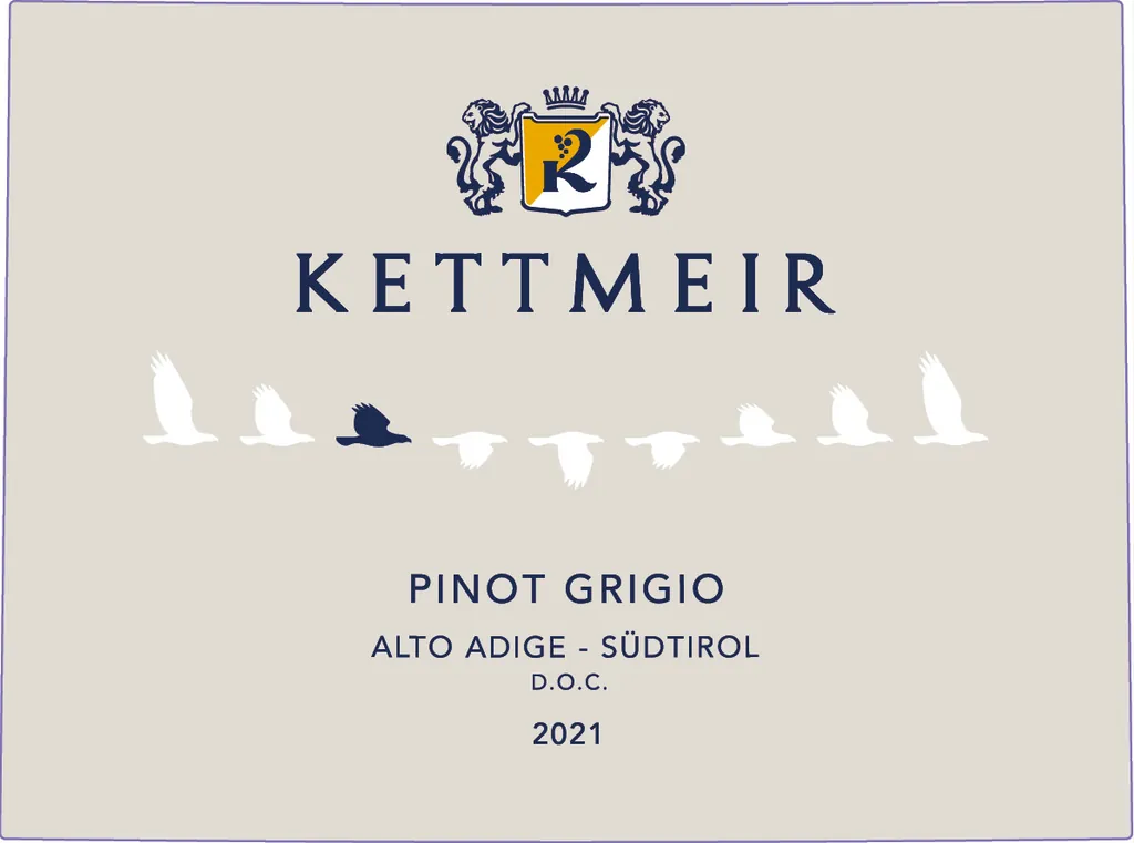 Pinot Grigio Bottle