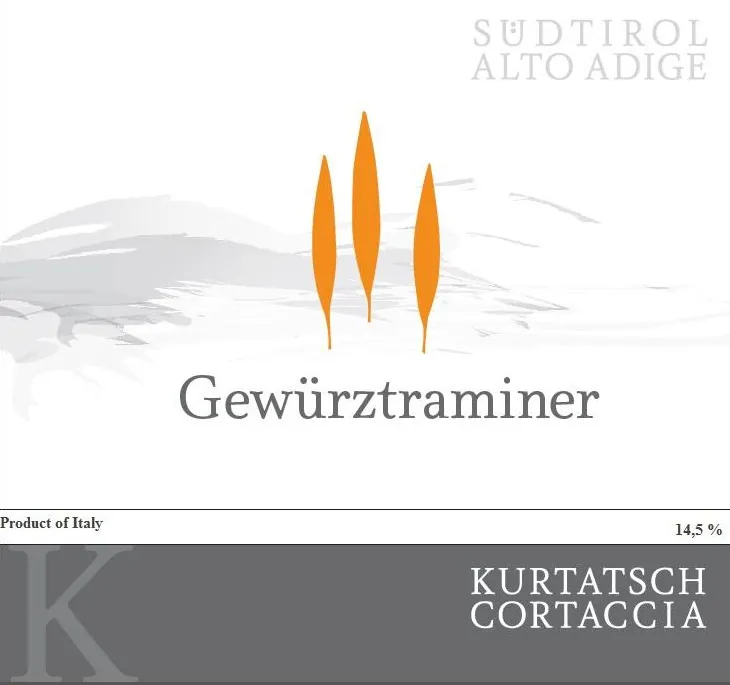 Alto Adige Gewurztraminer Bottle