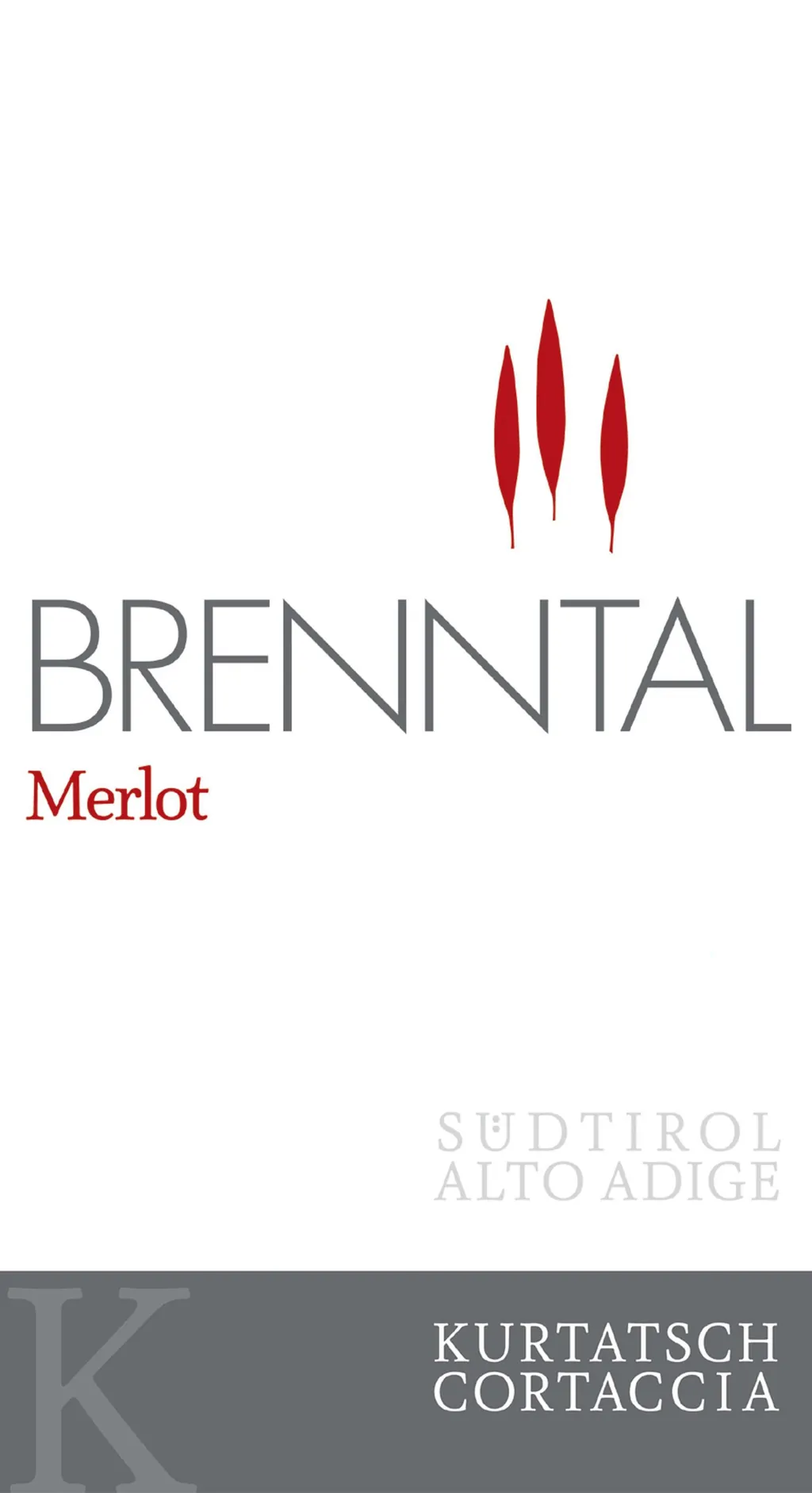 Brenntal Merlot Bottle