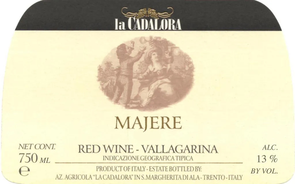 Vallagarina Majere Bottle