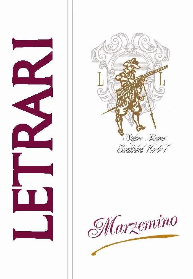 Trentino Marzemino Bottle