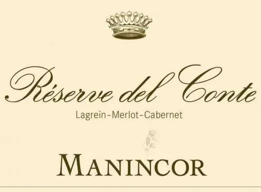 Vigneti delle Dolomiti Reserve del Conte Lagrein-Merlot-Cabernet Bottle