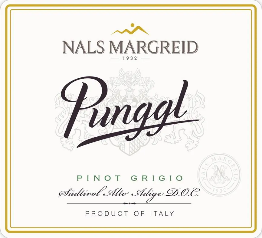Punggl Pinot Grigio Bottle