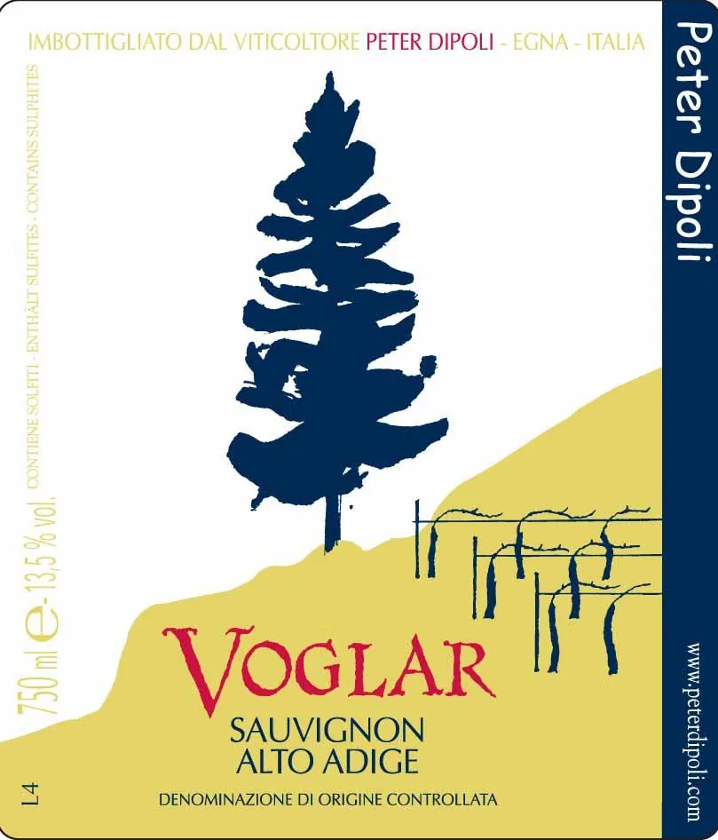 Voglar Sauvignon Blanc Bottle