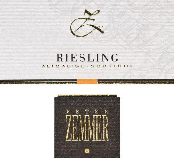 Alto Adige -  Riesling Bottle