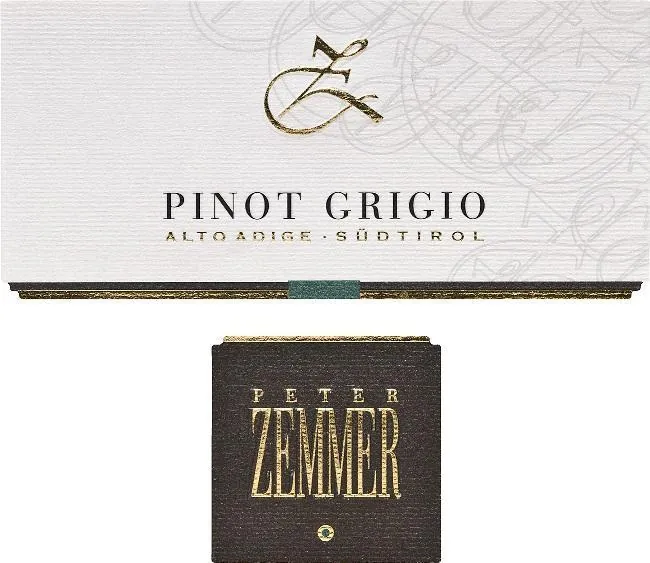 Alto Adige Pinot Grigio Bottle