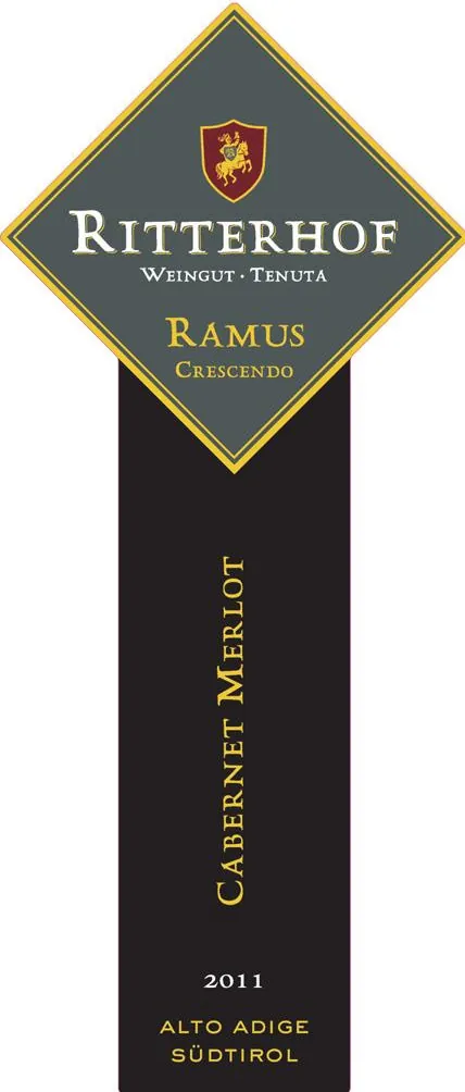 Alto Adige  Crescendo Ramus Cabernet Merlot Bottle