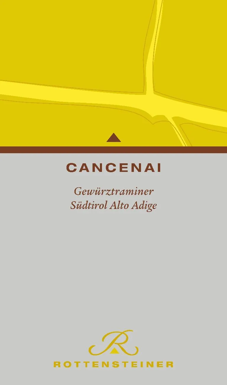 Alto Adige Cancenai Gewurztraminer Bottle