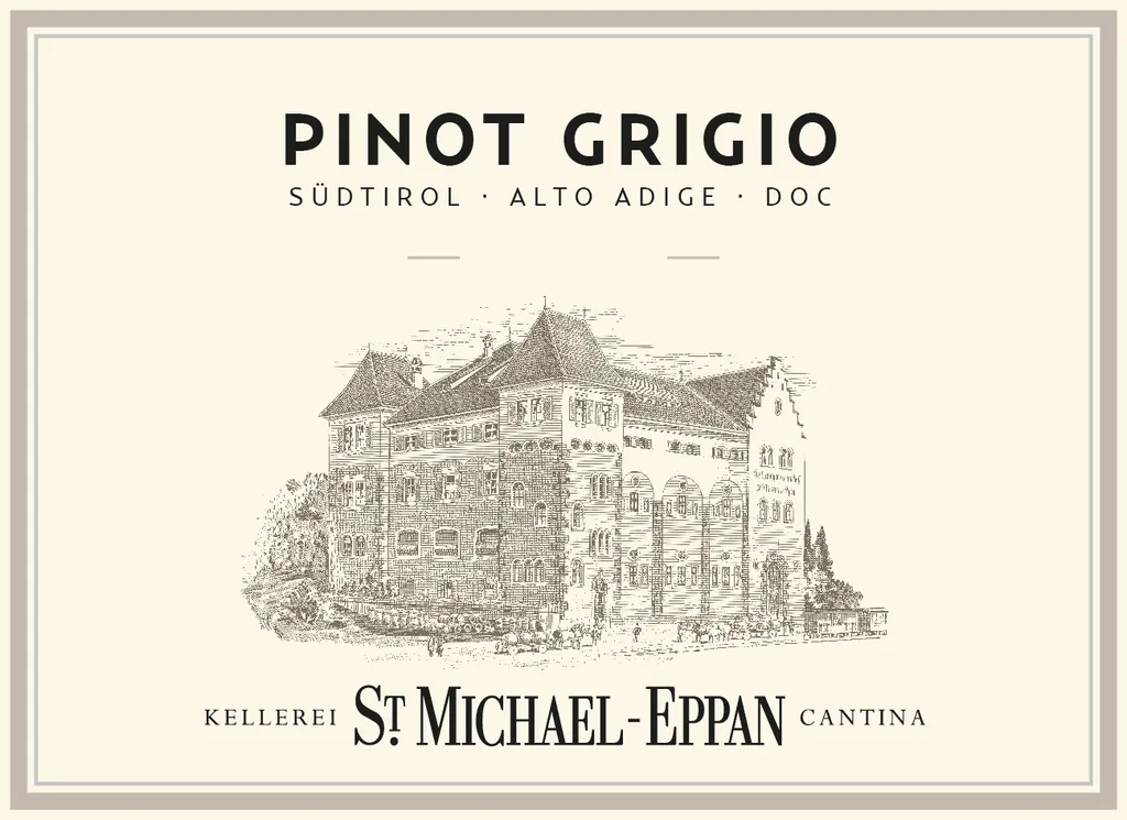 Pinot Grigio Bottle