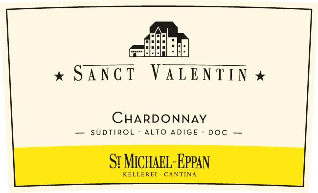 Sanct Valentin Chardonnay Bottle