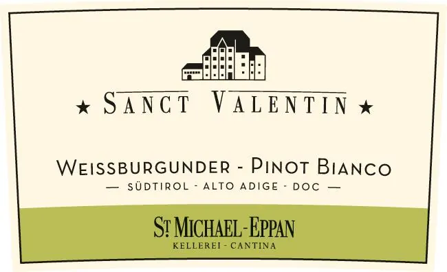 Sanct Valentin Pinot Bianco Bottle