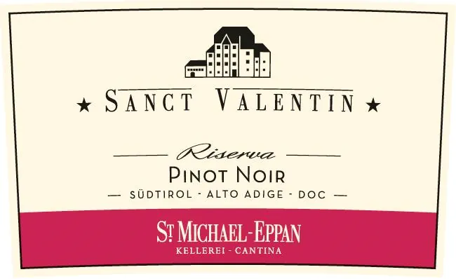 Sanct Valentin Pinot Noir Riserva Bottle