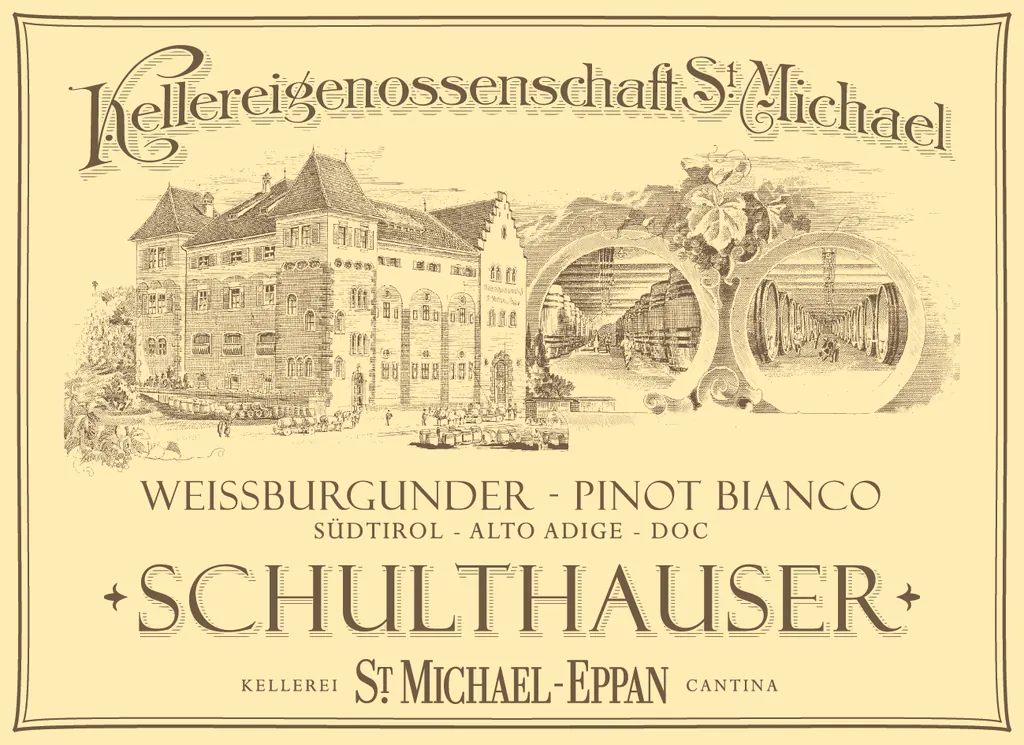 Schulthauser Pinot Bianco Bottle