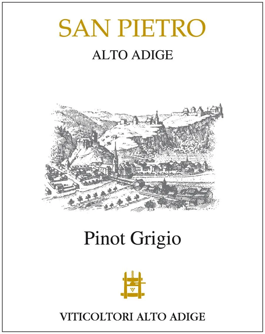 Alto Adige San Pietro Pinot Grigio Bottle