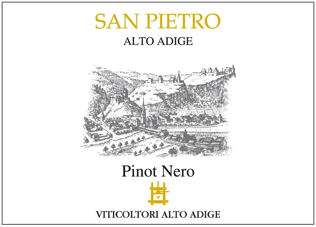 Alto Adige San Pietro Pinot Nero Bottle