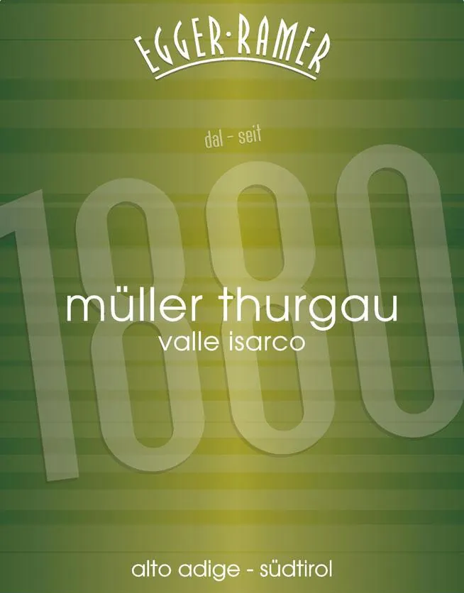 Alto Adige  Valle Isarco Muller Thurgau Bottle