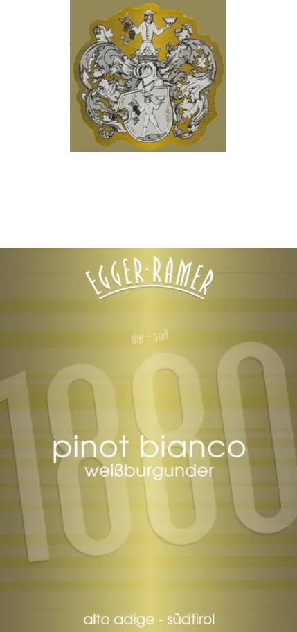 Alto Adige  Weissburgunder Pinot Bianco Bottle
