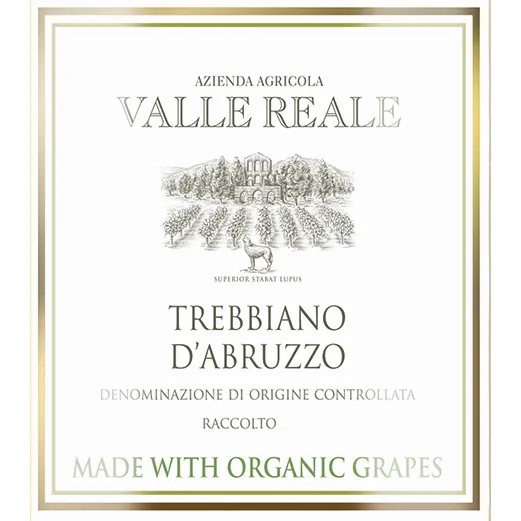 Trebbiano d'Abruzzo Bottle