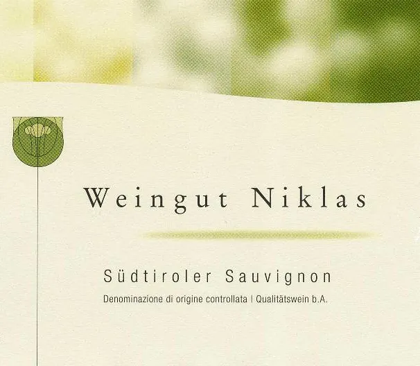 Niklas er Sauvignon Bottle