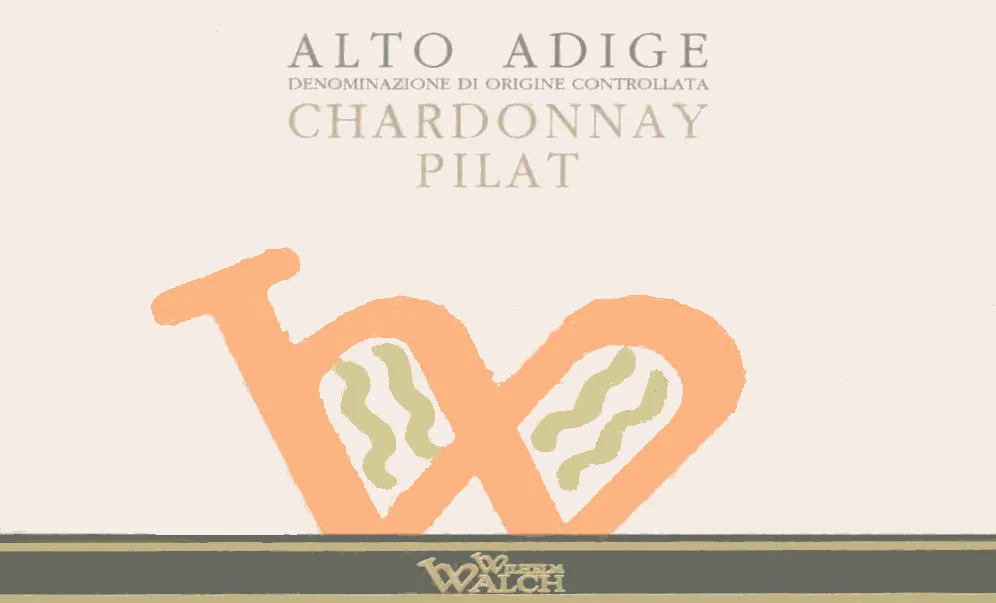Alto Adige Pilat Chardonnay Bottle