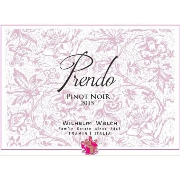 Alto Adige Prendo Pinot Noir Bottle