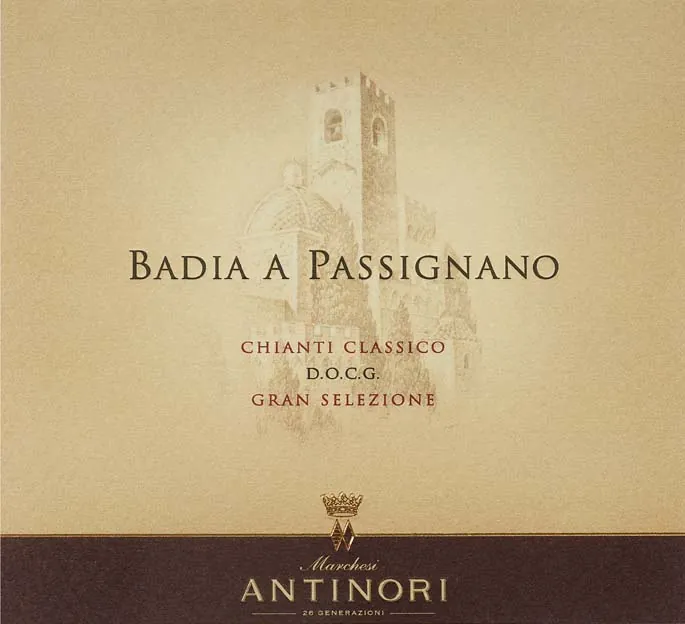 Badia a Passignano Chianti Classico Gran Selezione Bottle