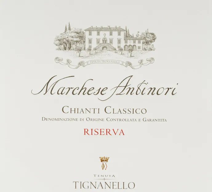 Marchese Antinori Chianti Classico Riserva Bottle