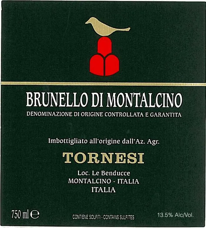 Brunello di Montalcino Bottle