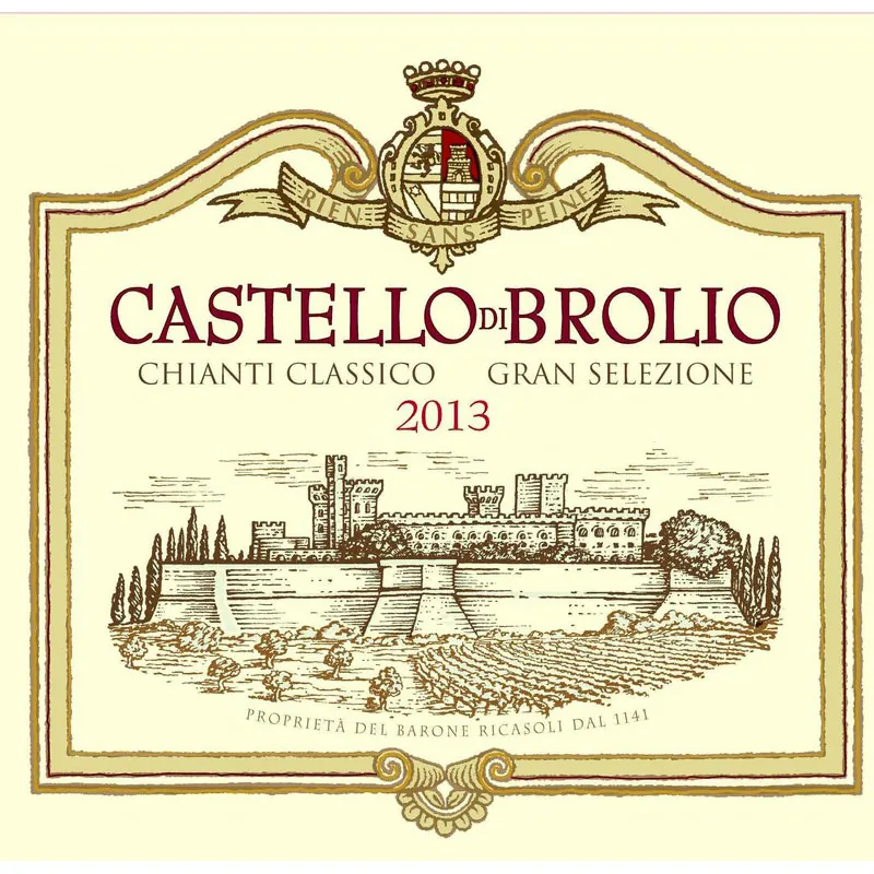 Castello di Brolio Chianti Classico Gran Selezione Bottle