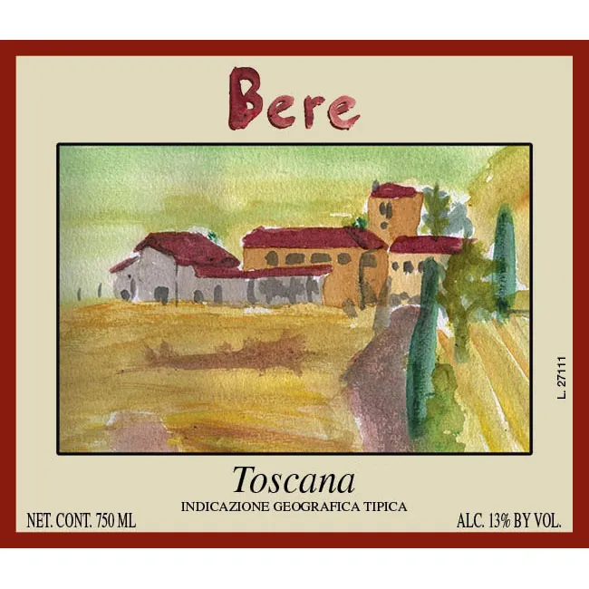 Toscana Rosso Bottle