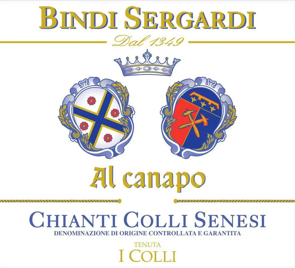 Al Canapo Chianti Colli Senesi Bottle