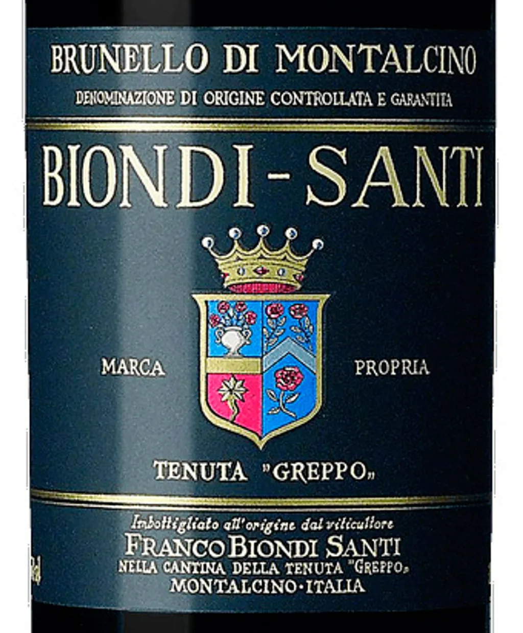 Brunello di Montalcino Bottle