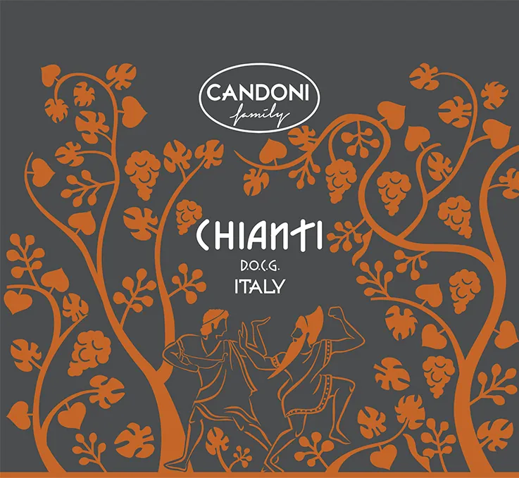 Candoni Chianti Bottle