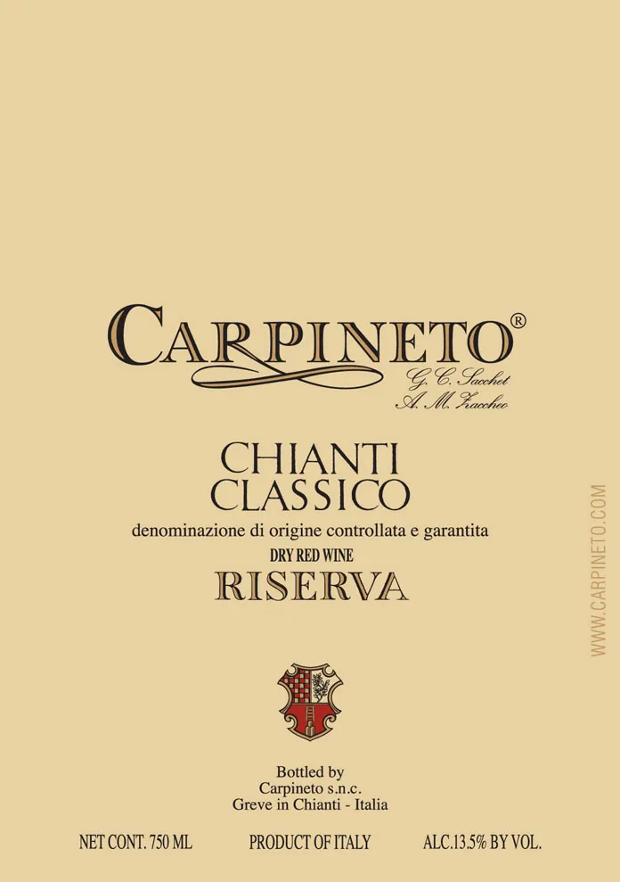 Chianti Classico Riserva Bottle