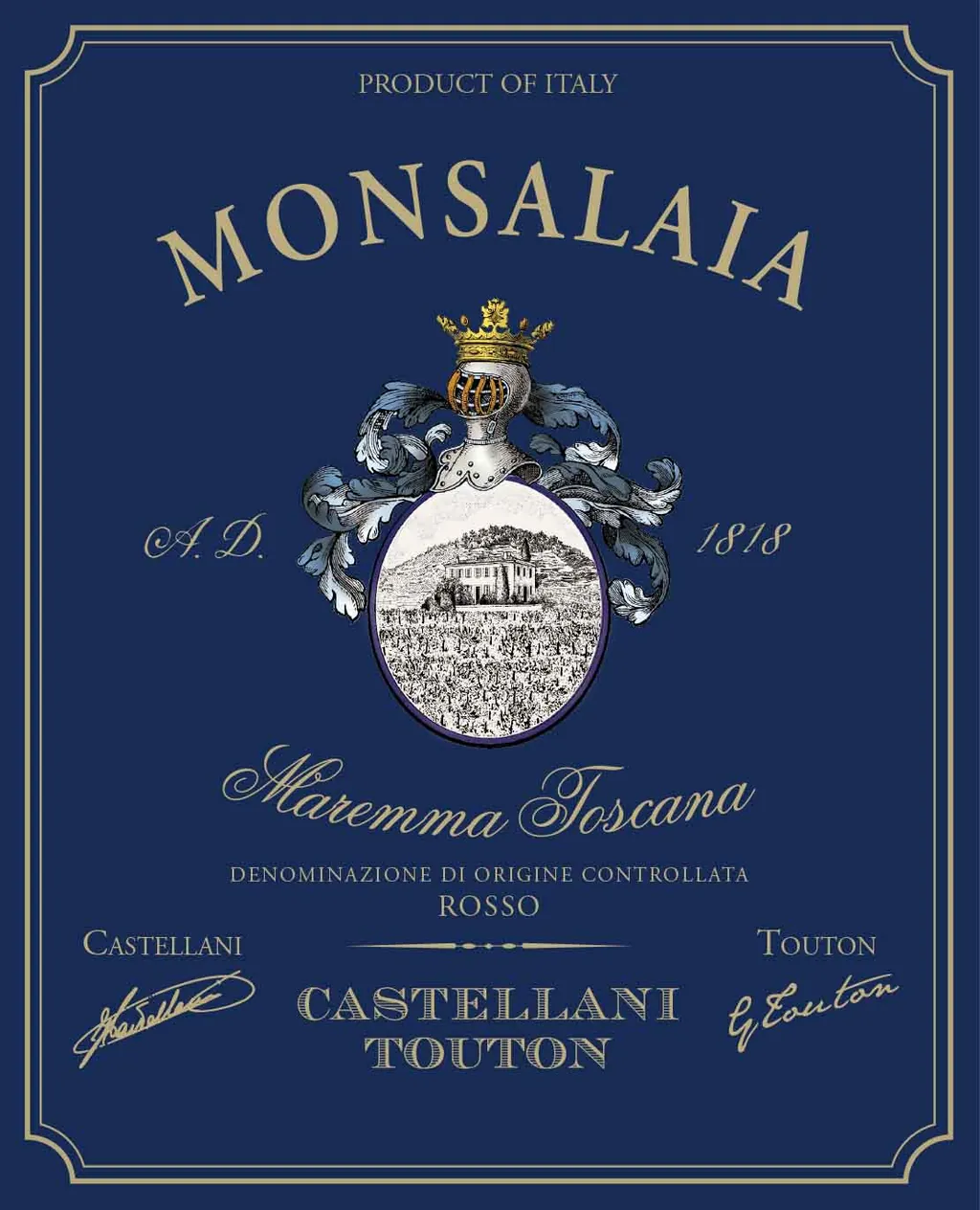 Monsalaia Maremma Toscana Bottle