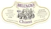 Estate Bottled Flask Chianti Bottle
