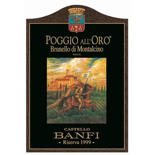 Poggio all'Oro Brunello di Montalcino Riserva Bottle