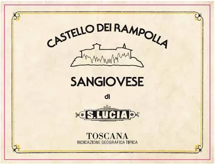 Sangiovese di Santa Lucia Bottle